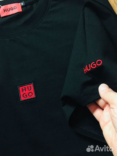 Футболка hugo Оверсайз 46-54 размеры Новая мужская