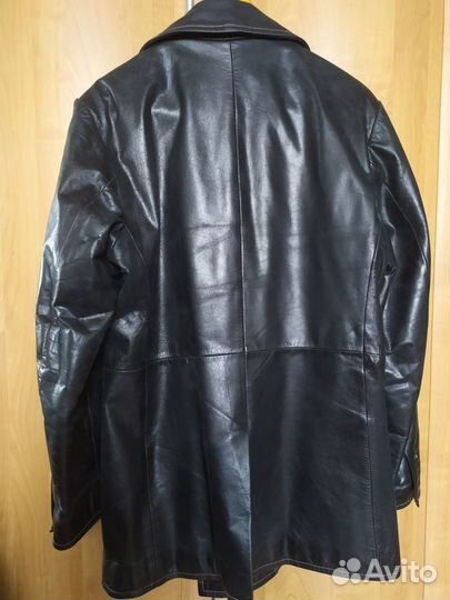 Кожаная куртка мужская