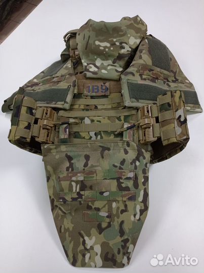 Бронежилет с полным баллистическим комплектом