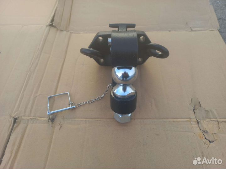 Фаркоп универсальный / сцепное устройство черный