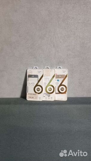 Защитное стекло на iPhone 4/4s алюминевое новое