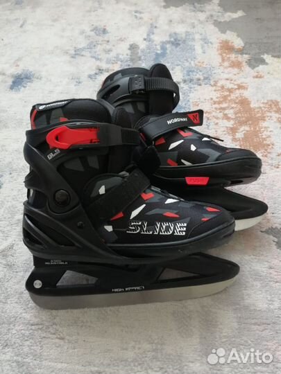 Коньки детские раздвижные 34 37