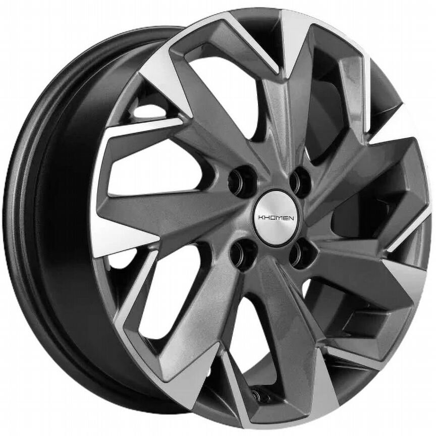 Диски Khomen KHW1402 5.5x14 4x100 ET38 D67.1 Gray-FP