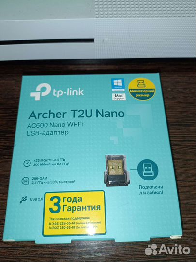 Usb wifi адаптер archer t2u nano
