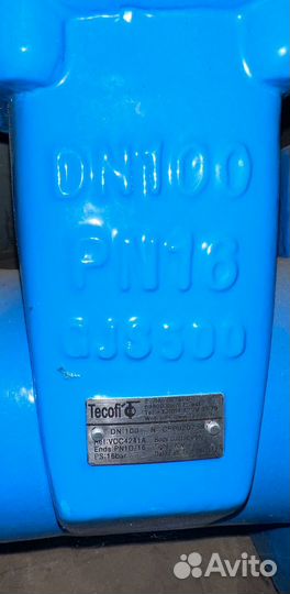 Задвижка Tecofi VOC4241C DN 100 PN 16 Франция