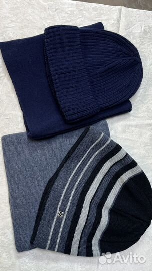Шапка и снуд мужской