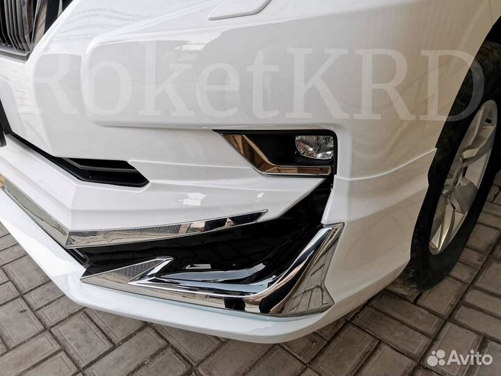 Обвес Land Cruiser Prado 150 2018+ Белый