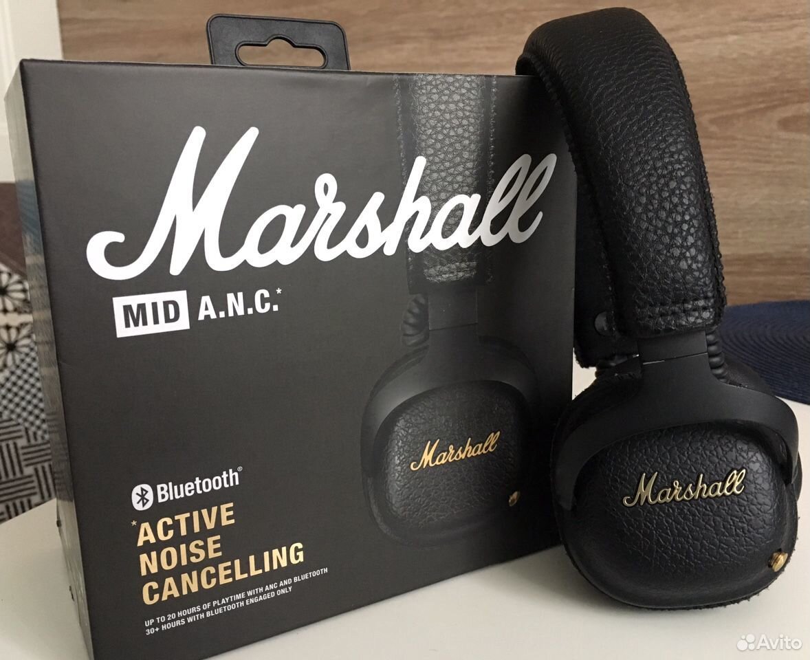 Наушники Marshall MID A.N.C купить в Москве | Электроника | Авито