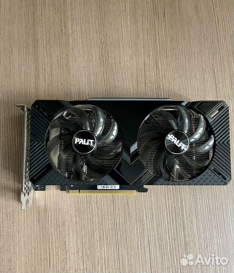 Видеокарта Palit GTX1660 dual 6G