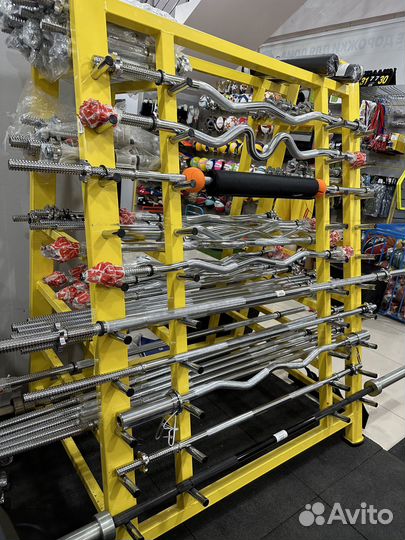 Грифы для штанги. Для жима, на бицепс, трицепс