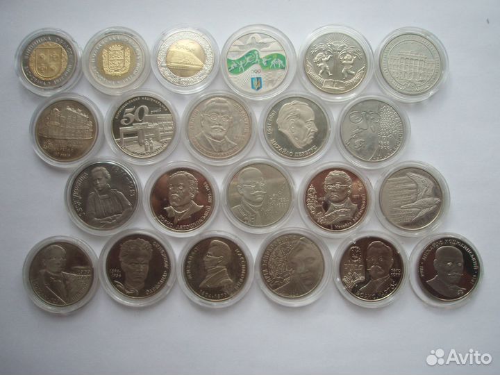 Юбилейные монеты Украины и ходячка