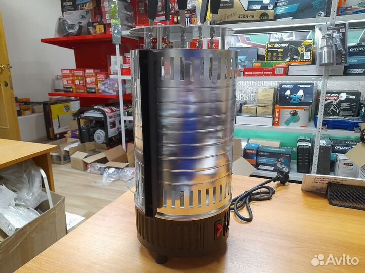 Электрошашлычница новая Lira LR 1305