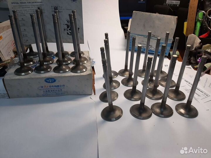 Клапана гбц впускной выпускной baw 1044/1065