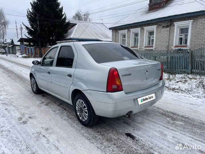 Renault Logan 1.6 МТ, 2007, 200 000 км