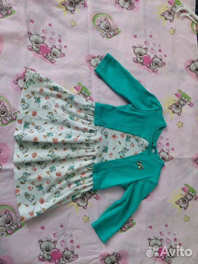 Платье для девочки 86