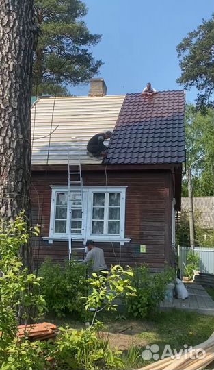 Крыша кровельные работы