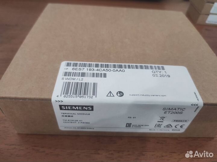 Модули Siemens ET200S