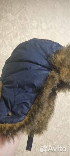 Шапка ушанка мужская