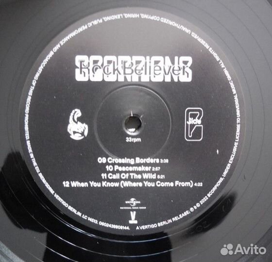 Scorpions - Rock Believer (0602438808168)