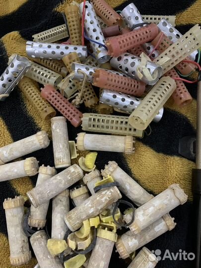 Ретро термо бигуди СССР и плойка для завивки волос