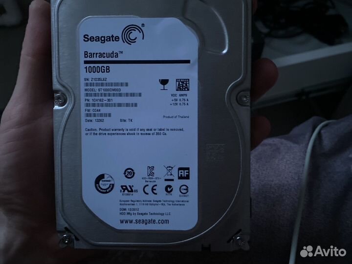 Жесткий диск 1 тб