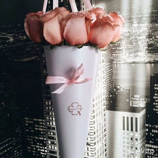 Цветы розы букет