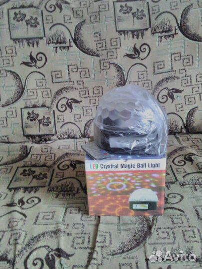 Колонка мп3: диско-шар