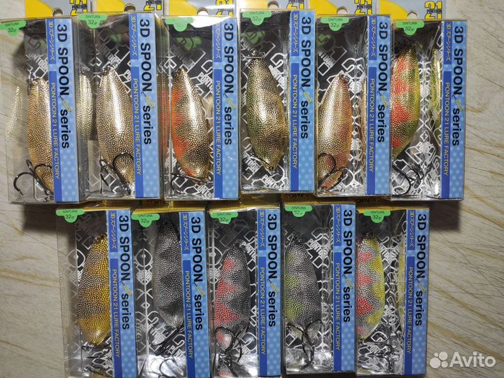 Блёсны Pontoon 21 (колеблющиеся)