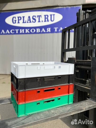 Пластиковые Ящики для Мяса Е1, Е2, Е2 склад Казань