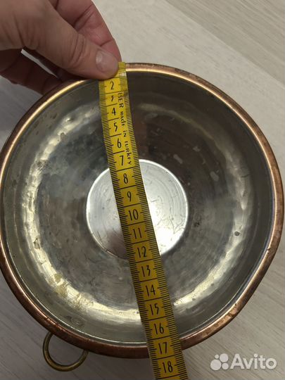 Медная чашка