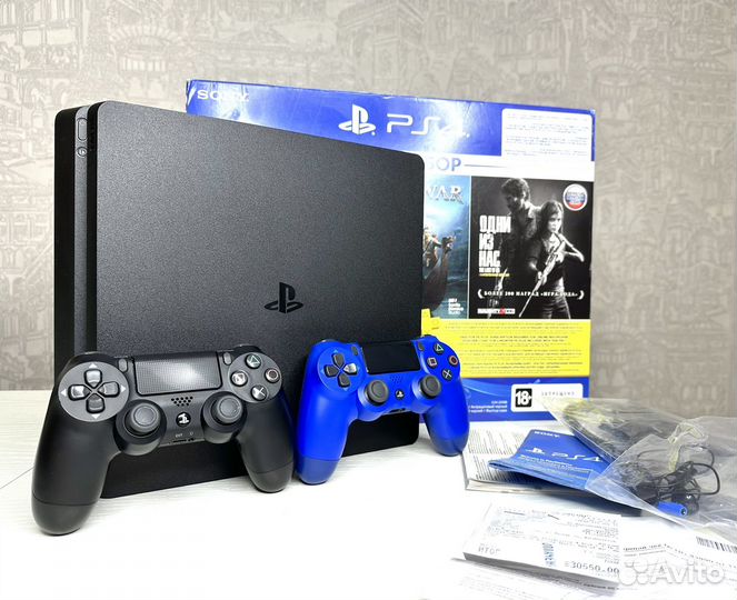 Sony playstation 4 slim 1tb как новая
