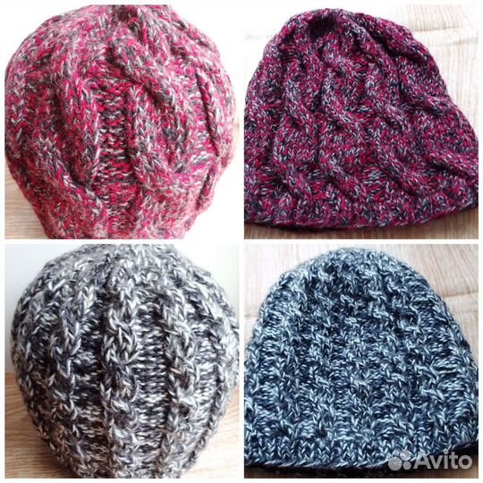 Шапка женская вязаная