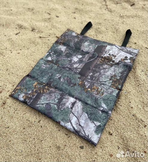 Пляжная сидушка пыле-влагостойкая с ручками