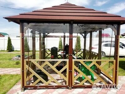 Мягкие окна на террасу