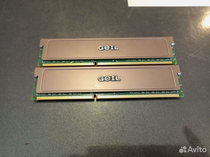 Dimm ddr3 2gb+2gb Geil 1600mhz