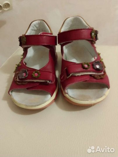 Ортопедические сандали 25 кожа натуральная Турция