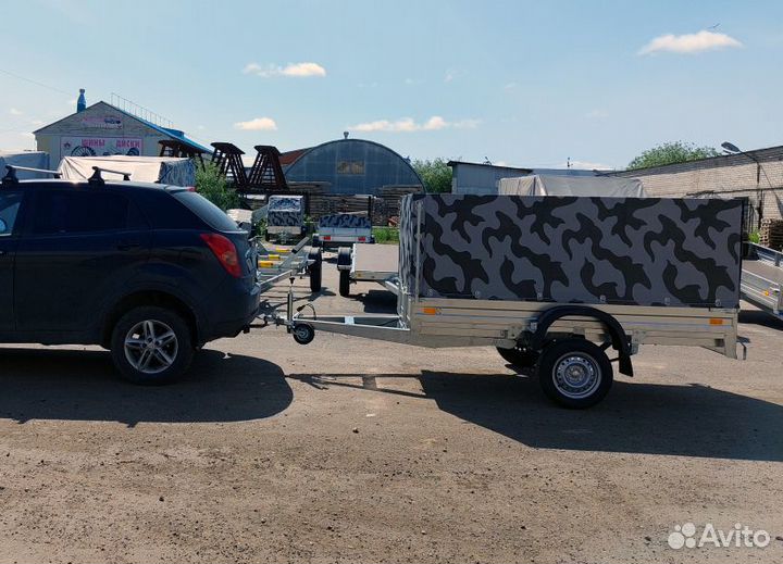 Прицеп легковой 2.5х1.4 с тентом 