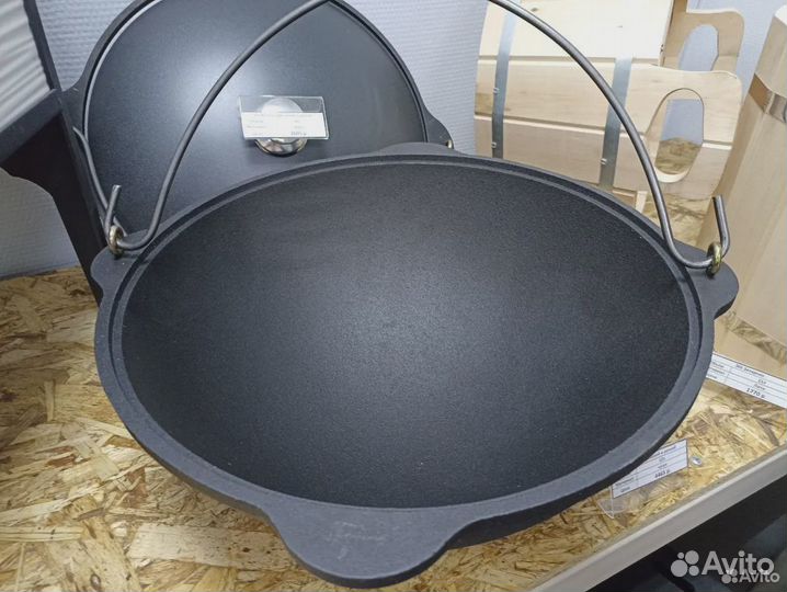 Казан чугунный 12 литров