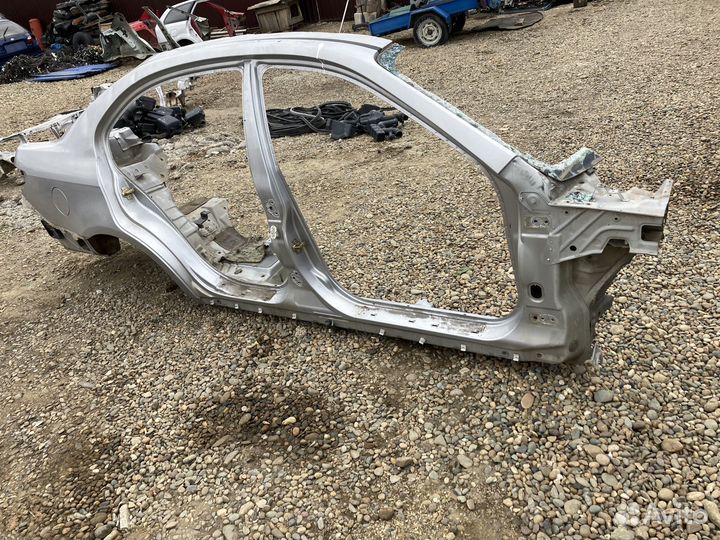 Правый порог,стойка с задним крылом Шевроле Эпика