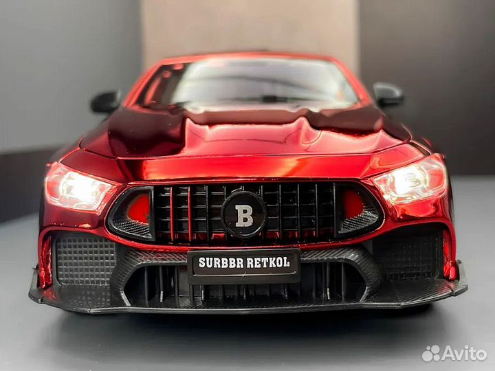 Машинка металлическая Mercedes GT 63s Brabus