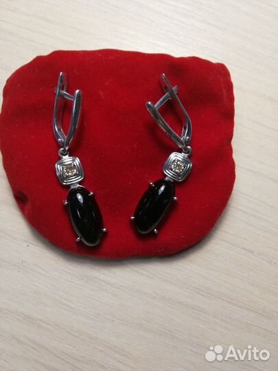 Серебряные серьги