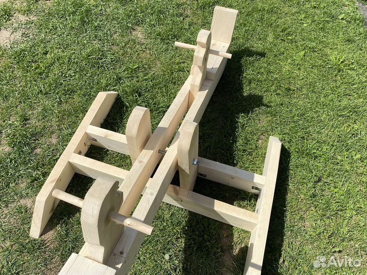 Качели деревянные (балансир)
