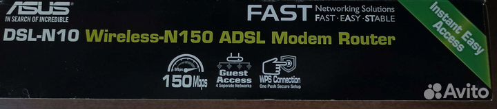 WiFi Роутер asus DSL-N10V