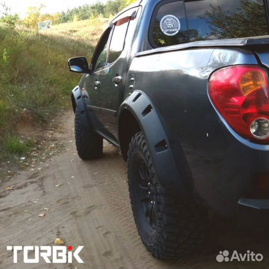 Расширители арок mitsubishi L200