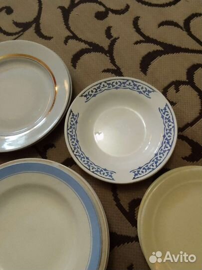 Тарелки бу времён СССР разные