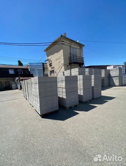 Пеплоблок М35 390х190х190