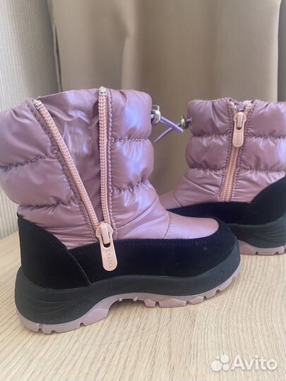 Зимние дутики детские