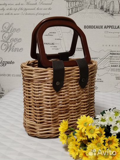 Сумка плетёная