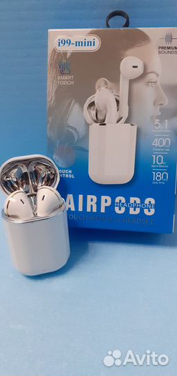 Наушники беспроводные AirPods i99tws Много баса