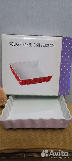 Форма для выпечки керамическая